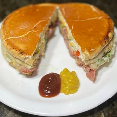 Xis Vegetariano c/ Bife de Soja