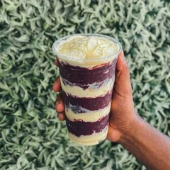 Açaí Cremoso Com Leite em Pó/Leite Condensado