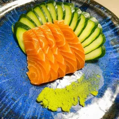 Sashimi de salmao - 5 unidades