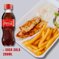 2 Alaminuta de frango com Coca-Cola 200ml