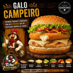 Hamburguer Galo Campeiro