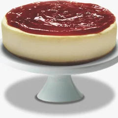 Cheesecake de Goiaba 600gr - Rende 6  mini Fatias 