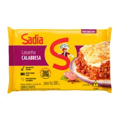 Lasanha de Calabresa Sadia 600GR