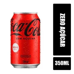 Coca Cola Zero Açucar Lata 350 ml