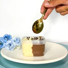 Brigadeiro de Colher de Ninho com Brigadeiro