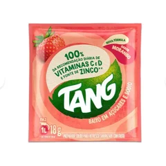 Refresco em Pó Sabor Morango Tang 18g