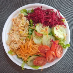 SALADA DE FRANGO DESFIADO
