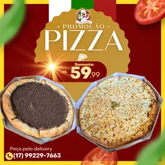 1 PIZZA SAGADA + 1 DOCE 
