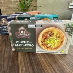 Bandeja Quiche de Alho Poró  230G