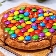 Confete com Nutella
