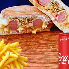 2 Dogs + Acompanhamento + Refri