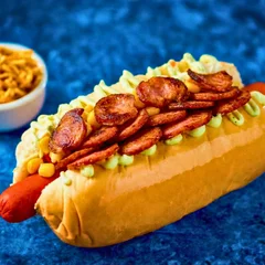 Hot Dog Calabresa (Escolha seu Queijo)