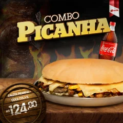 Combo Calota Picanha + Coca-Cola 1L