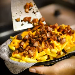 Porção Fritas Bacon/Cheddar 300g