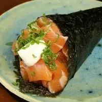 Temaki salmão filadelfia  