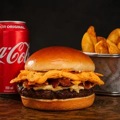 COMBO CHEDDAR TEX + BATATA + REFRI