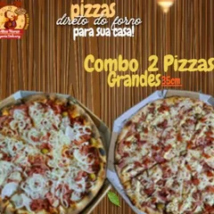 2 Pizzas Grande 35 cm 8 pedaços cada