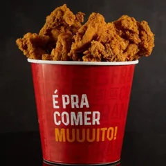 Balde Médio - 5 Tiras de Frango + 2 Maionese Grátis
