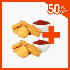 2º Nugget pela metade do preço!
