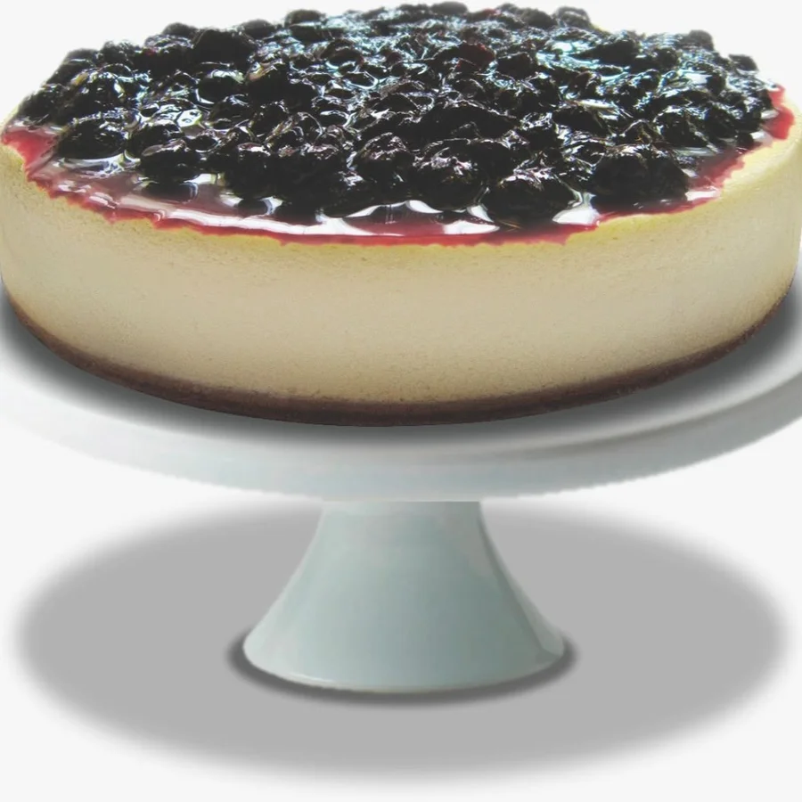 Cheesecake de Blue Berry 600gr -  Rende 6  Mini Fatias