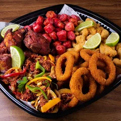 - Escolha até 5 opções - 1,5 Kg de Petiscos