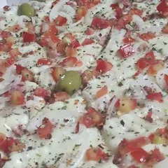 Pizza Grande Caprese 35 cm 8 pedaços