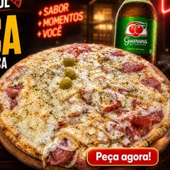 PIZZA GRANDE CARIOCA + GUARANA ANTARTICA 