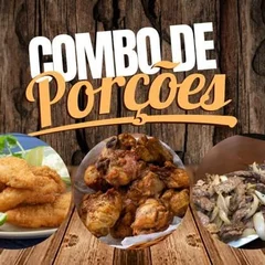 Tilápia + frango a passarinho + filé acebolado