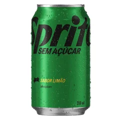 Sprite Sem Açucar Lata 350ml