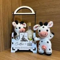 KIT DAGA LICOR DE LEITE CONDENSADO 60ML + 1 VAQUINHA 