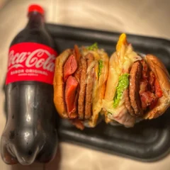 2x X-Duplo + Refrigerante de 1L