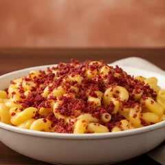 Mac & Cheese "Victor Konder"  Tradição e Bacon  (Massa + molho chedar e bacon)