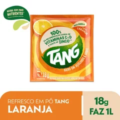 Refresco em Pó Sabor Laranja Tang 18g