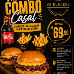 Combo Casal  + Coca Cola de 1 litro 