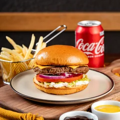Burger para Você  - 1x Salad + 1x Batata 130g + Refri 350ml