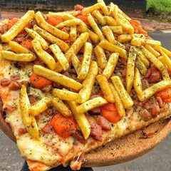 Pizzas Uruguaias (quadradas) Salgadas - Média 25cm Uruguaia