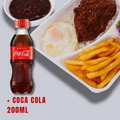 Alaminuta de carne com Coca-Cola 200ml