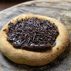 Esfiha Doce de Brigadeiro