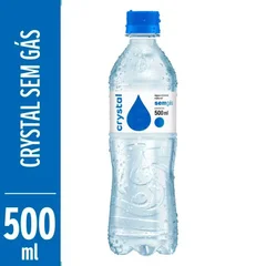 Água Sem Gás 500ml Crystal