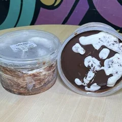 Trufado de Ninho! Creme de Ninho com Chocolate Crocante Meio Amargo! 1000ml