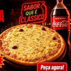 1 PIZZA PORTUESA  GRANDE  COCA  2 L