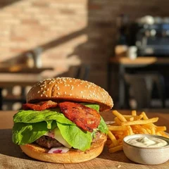 ​Burger Rucula & Tomate seco