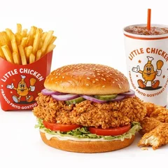 Combo Fresh chicken + Porção + Refri + molho de Brinde 