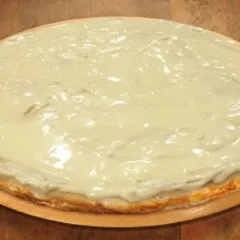 Pizza de Chocolate Branco