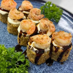 Hot holl com Camarão - 04 peças