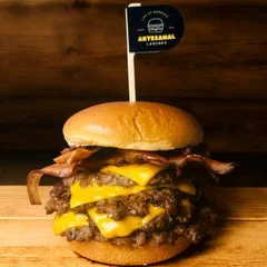 Four Smash Bacon (4 Carnes Smash)