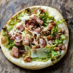 Esfiha de Escarola com Bacon