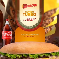 Calota Turbinado + coca 1.5 L