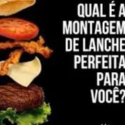 monte seu lanche