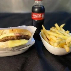 X SALADA  +BATATA FRITA + COCA DE 200ML, E COM 